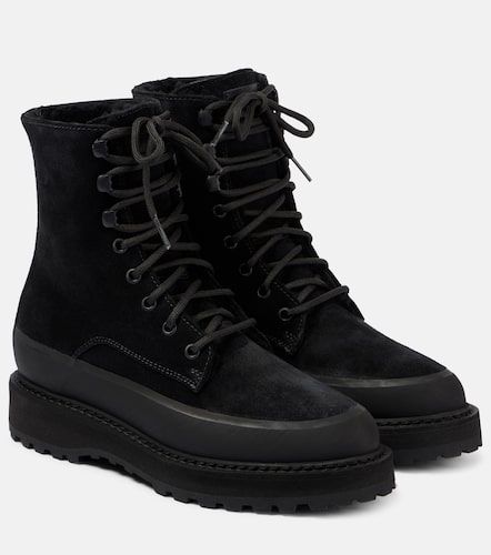 Le Monde Béryl Bottines Dolomite en daim et shearling - Le Monde Beryl - Modalova