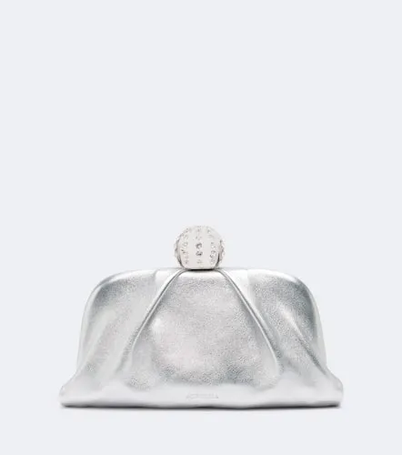 Pochette Tequila en toile à ornements - Aquazzura - Modalova