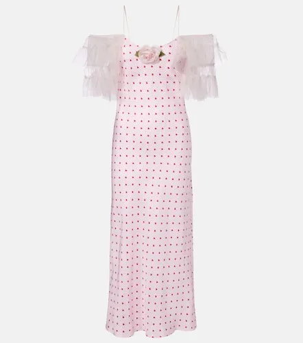 Rodarte Robe imprimée en soie - Rodarte - Modalova