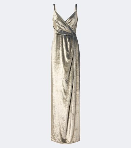 Robe longue en velours - Dolce&Gabbana - Modalova