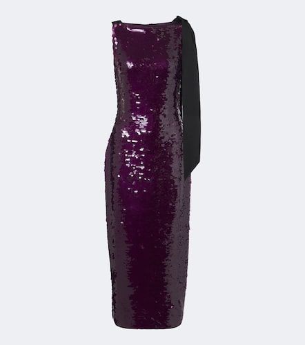 Robe de cocktail à sequins - Carolina Herrera - Modalova