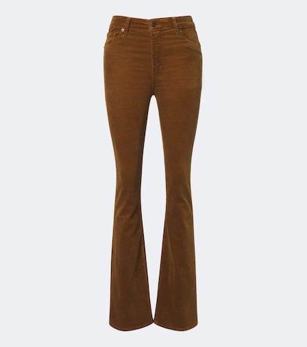 Pantalon The Corduroy Bootcut en coton mélangé - Frame - Modalova