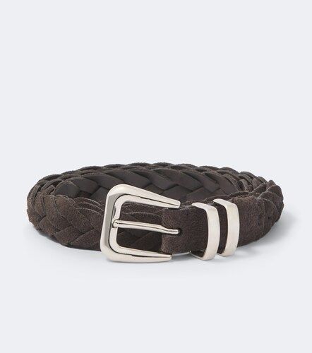 Ceinture tressée en daim - Brunello Cucinelli - Modalova