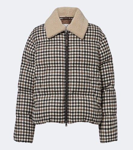 Veste doudoune Monili en alpaga mélangé - Brunello Cucinelli - Modalova