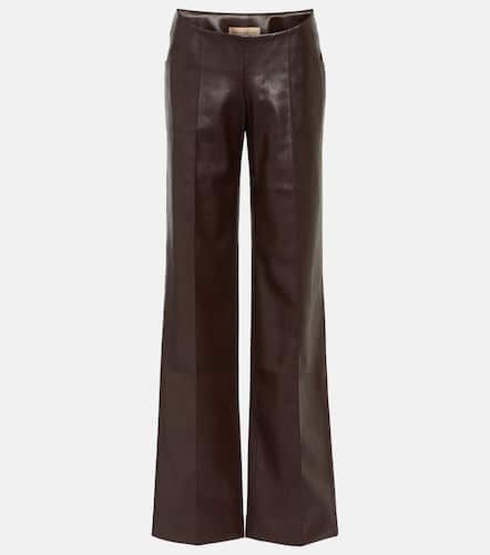 Pantalon ample en cuir synthétique - Aya Muse - Modalova