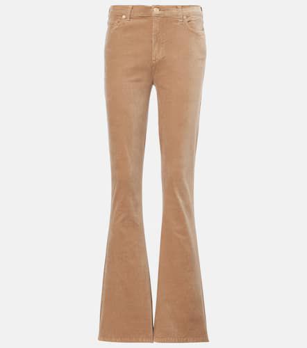 Jean flare Ali à taille haute en velours - 7 For All Mankind - Modalova