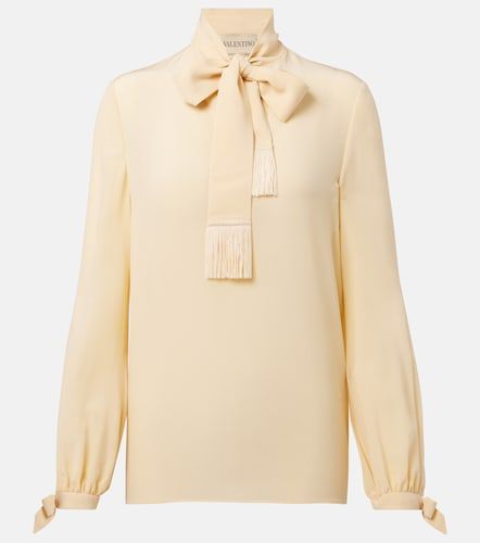 Valentino Blouse en crêpe de soie - Valentino - Modalova