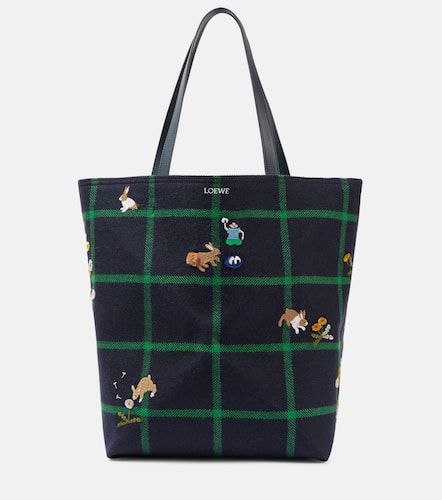 Cabas Bunny XL Puzzle Fold en toile - Loewe - Modalova