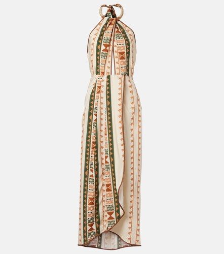 Robe midi Centro Del Cielo en coton - Johanna Ortiz - Modalova