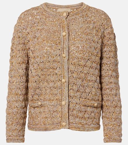 Cardigan en lin mélangé - Valentino Garavani - Modalova