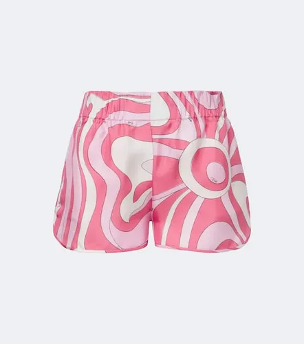 Pucci Short Marmo en soie - Pucci - Modalova