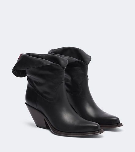 Chloé Bottines santiags Azelan en cuir - Chloe - Modalova
