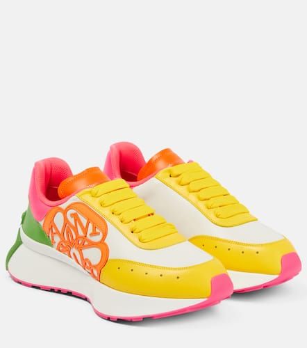 Baskets Sprint Runner en cuir - Alexander McQueen - Modalova