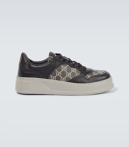 Gucci Baskets en toile GG et cuir - Gucci - Modalova