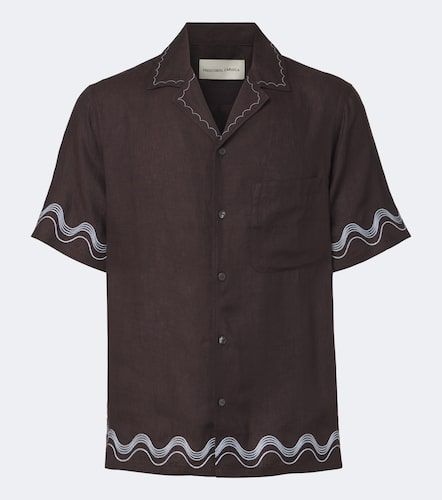 Chemise de bowling Alves en lin - Frescobol Carioca - Modalova