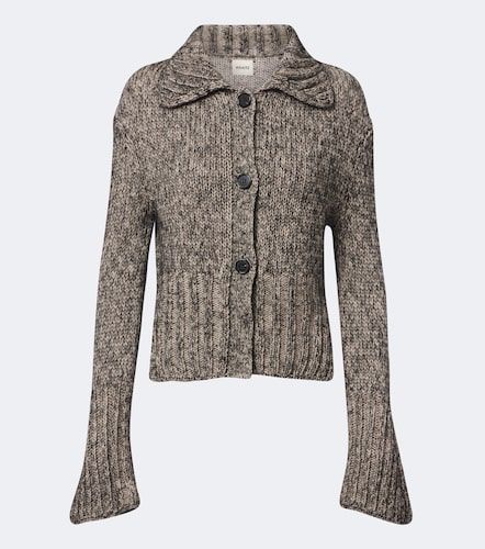 Cardigan Takeo en cachemire, mohair et soie - Khaite - Modalova