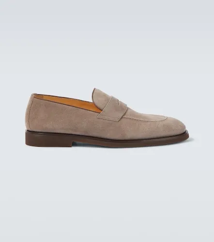Mocassins en daim - Brunello Cucinelli - Modalova