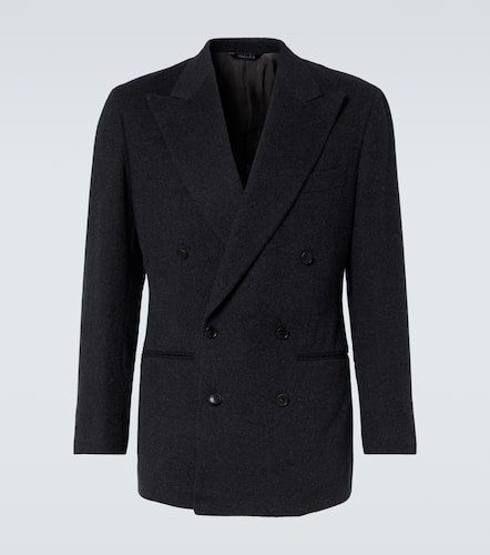 Blazer en poil de chameau - Saman Amel - Modalova