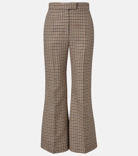Pantalon évasé en laine vierge - Valentino Garavani - Modalova