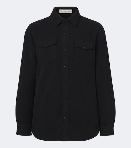 Chemise en cachemire à spinelles - God's True Cashmere - Modalova