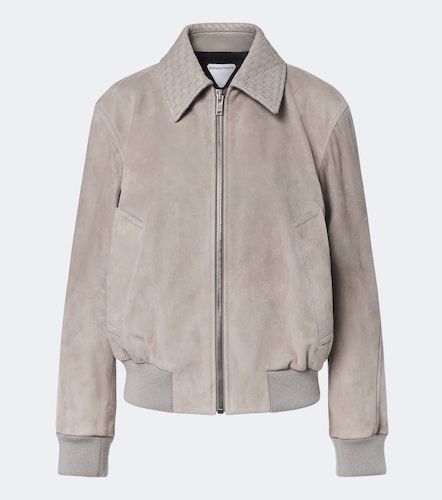 Veste blouson en daim - Bottega Veneta - Modalova