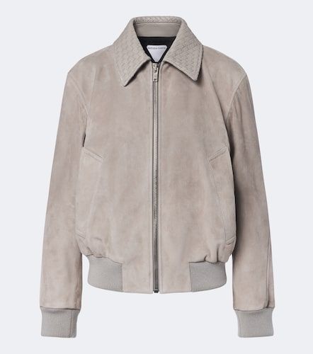 Veste blouson en daim - Bottega Veneta - Modalova