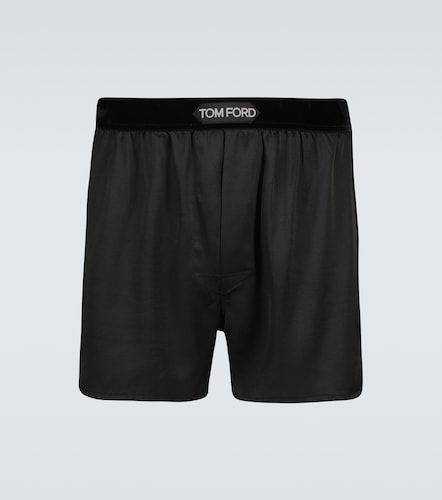 Tom Ford Boxer en soie mélangée - Tom Ford - Modalova