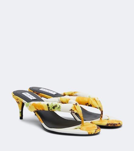 Alaïa Mules à fleurs - Alaia - Modalova