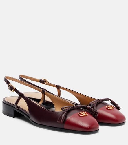 Ballerines slingback Valet Du Roi en cuir - Valentino Garavani - Modalova