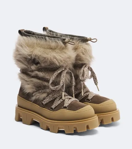 Bottines après-ski Peak Après en shearling - Moncler - Modalova