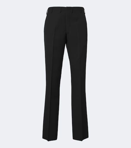 Prada Pantalon slim en laine vierge - Prada - Modalova
