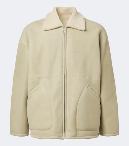 Veste blouson réversible en shearling - Auralee - Modalova