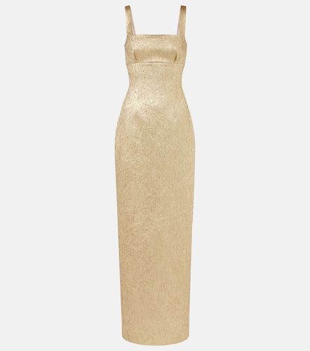 Robe longue Micheline métallisée - Emilia Wickstead - Modalova