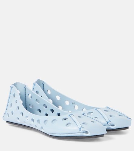 Alaïa Ballerines Perfo en cuir - Alaia - Modalova
