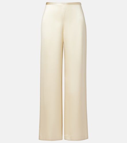 Pantalon droit Lanuit en soie - The Row - Modalova
