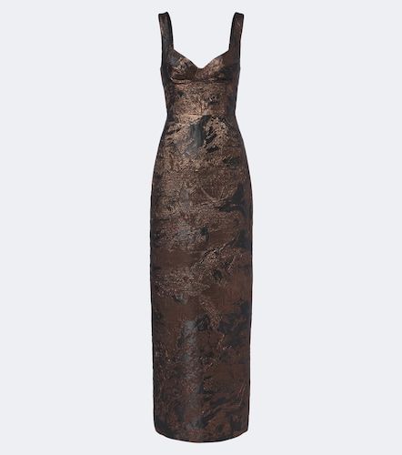 Robe longue Viella en jacquard - Simkhai - Modalova