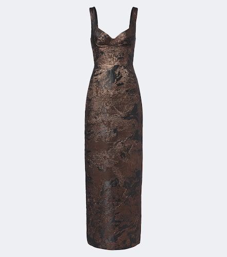 Robe longue Viella en jacquard - Simkhai - Modalova