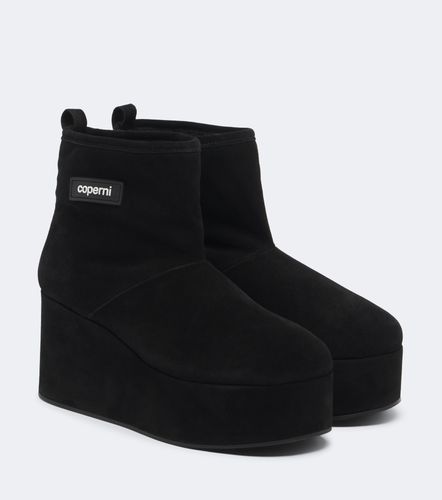 Bottines compensées en daim - Coperni - Modalova