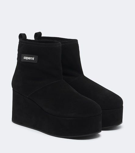 Bottines compensées en daim - Coperni - Modalova
