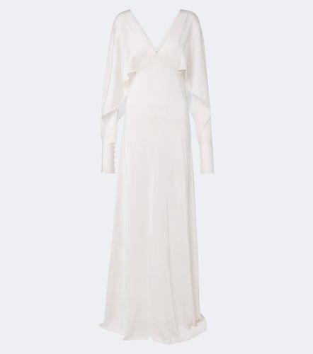 Fendi Robe longue en soie - Fendi - Modalova