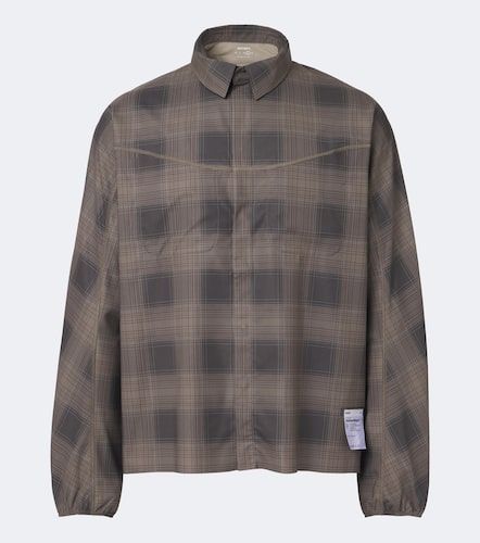 Veste en flanelle à carreaux - Satisfy - Modalova