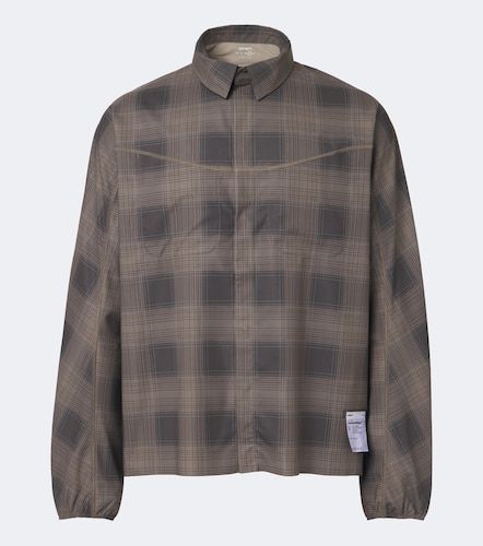 Veste en flanelle à carreaux - Satisfy - Modalova