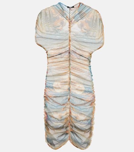 Balmain Robe imprimée en tulle - Balmain - Modalova