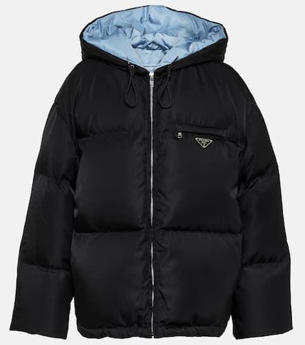 Veste doudoune en Re-Nylon à logo - Prada - Modalova