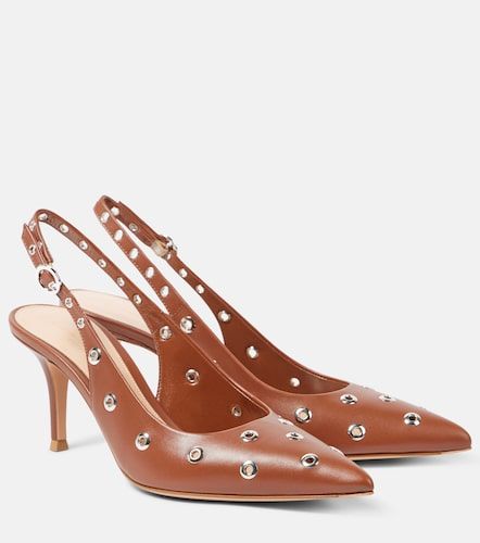 Sandales slingback Lydia 70 en cuir - Gianvito Rossi - Modalova