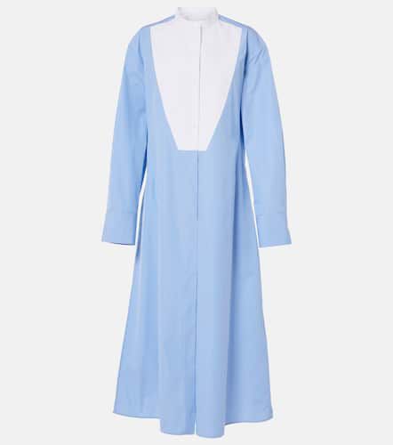 Robe chemise en coton à fines rayures - Jil Sander - Modalova