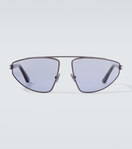 Lunettes de soleil aviateur Parker-02 - Tom Ford - Modalova