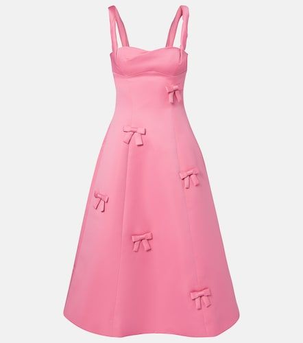 Robe midi Beatrice à nœuds - Leo Lin - Modalova