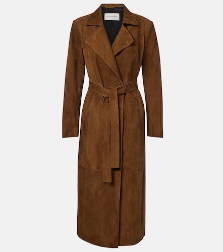 Manteau portefeuille Winona en daim - Nour Hammour - Modalova