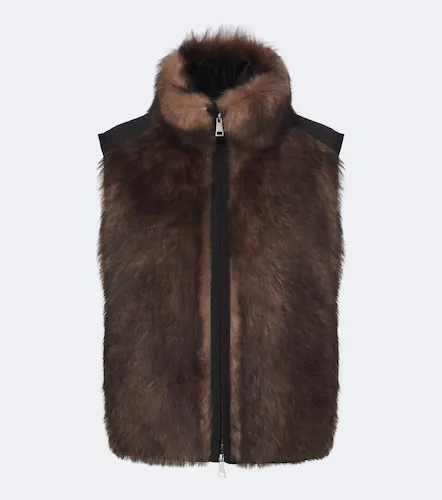 Doudoune sans manches Tadorne en shearling - Moncler - Modalova